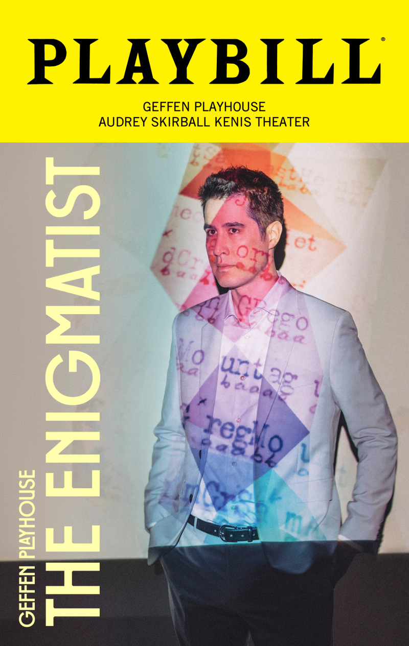 The Enigmatist Playbill