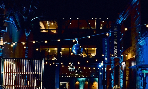 Backstage at the Geffen