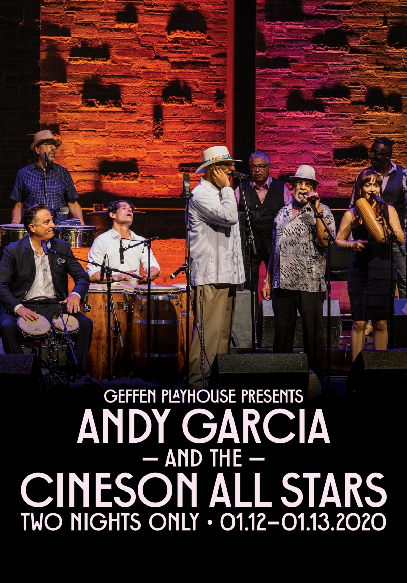 Andy Garcia and The CineSon All Stars Playbill