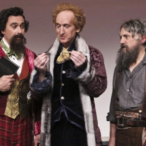 TheaterMania Review: The Gospel According to Thomas Jefferson, Charles Dickens and Count Leo Tolstoy: Discord