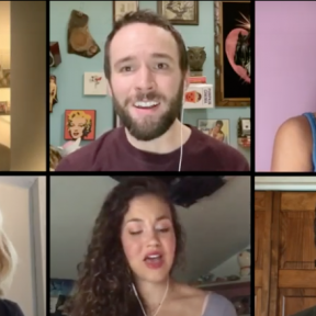 VIDEO: Caissie Levy, Ariana DeBose, Solea Pfeiffer and More Sing 'Words of Love' for Geffen Stayhouse