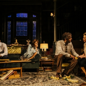 Review: An oddly cast Martha and George expose fragility in Edward Albee's shatterproof play