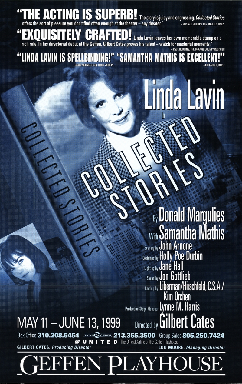 Collected Stories Playbill