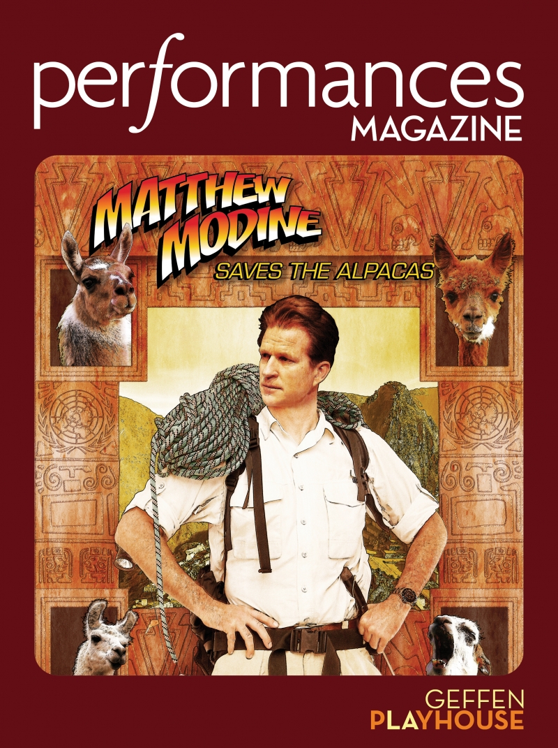 Matthew Modine Saves the Alpacas Playbill