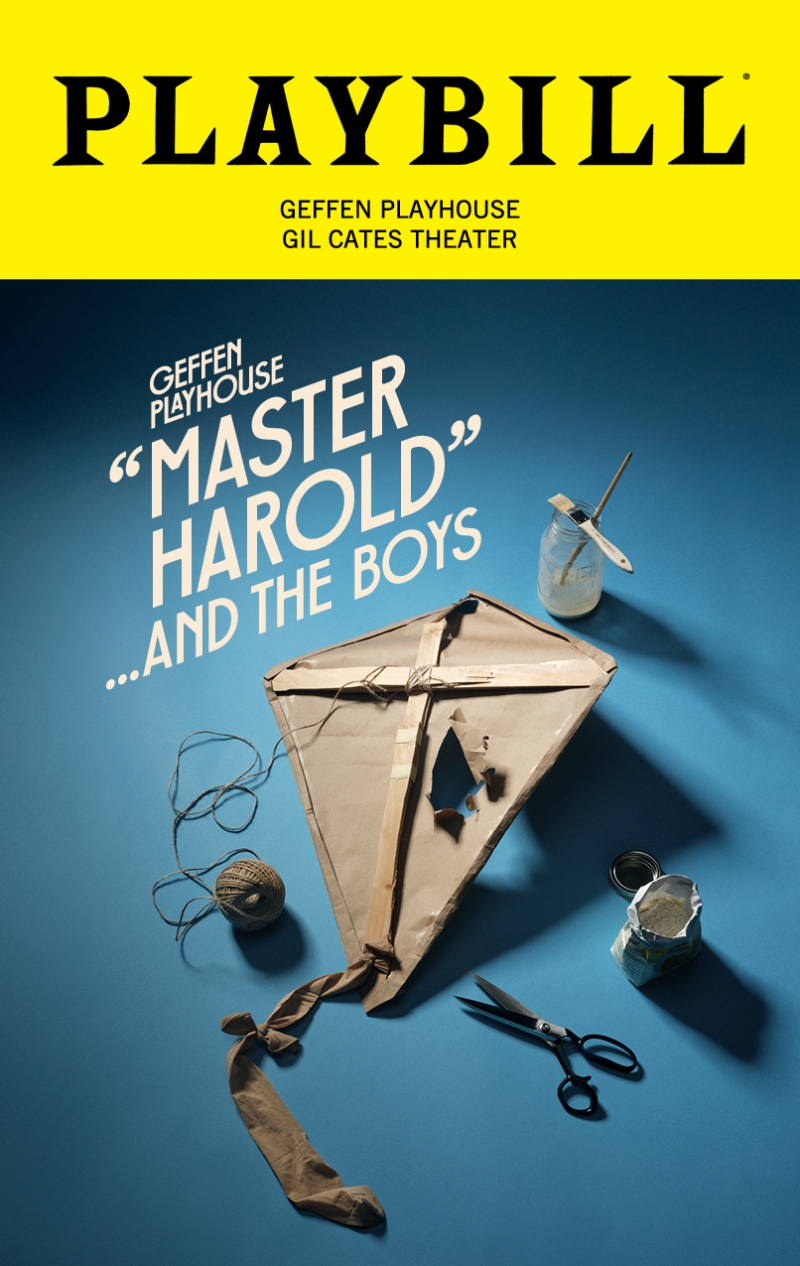“Master Harold”...and the Boys Playbill
