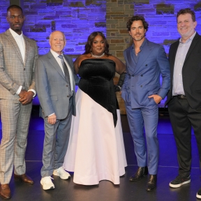Backstage at the Geffen Raises Key Funds, Honors Bomer, Marshall, Pinnock