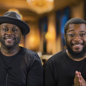 Video: Douglas Lyons and Zhailon Levingston Talk TABLE 17 at Geffen Playhouse