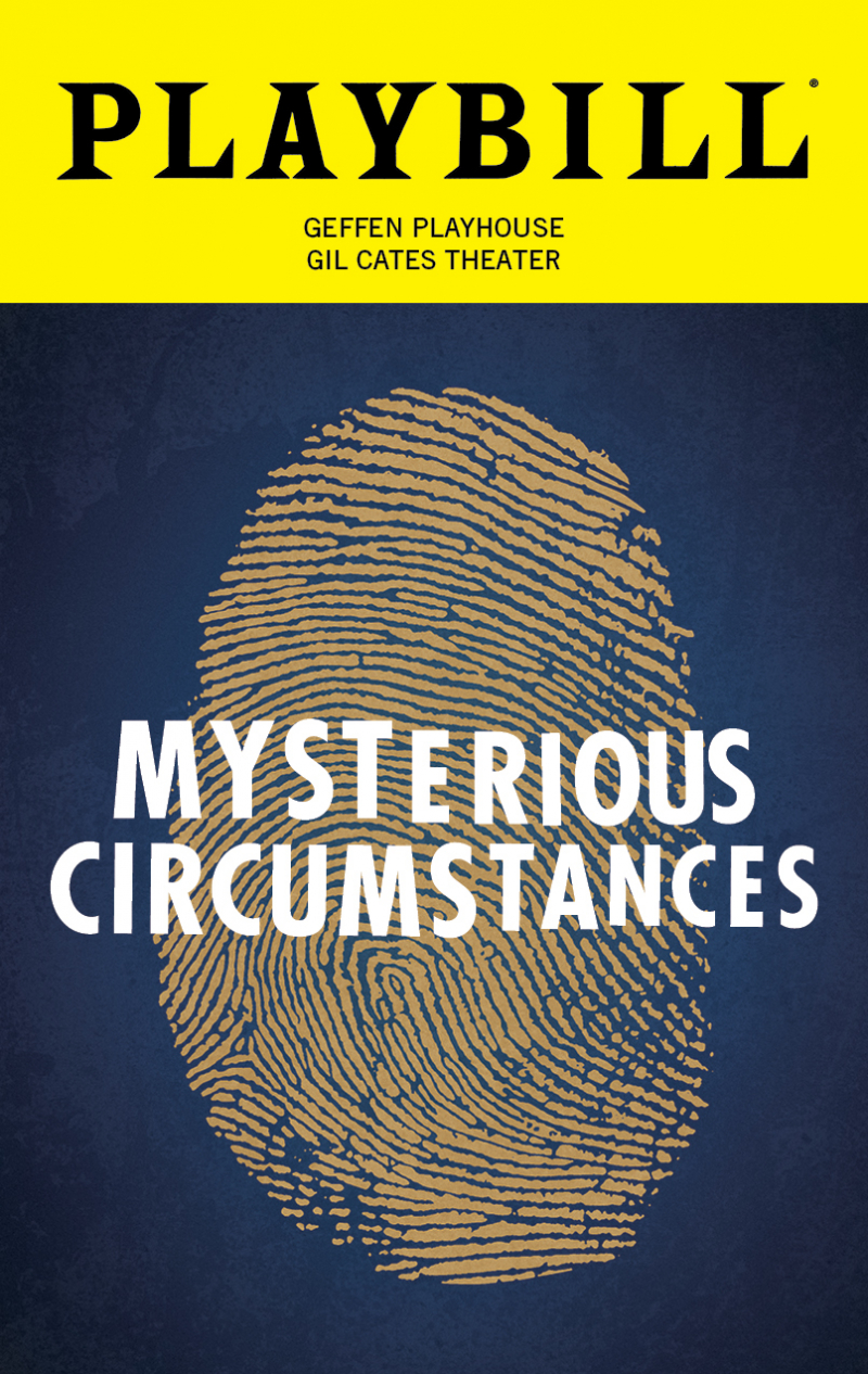 Mysterious Circumstances Playbill