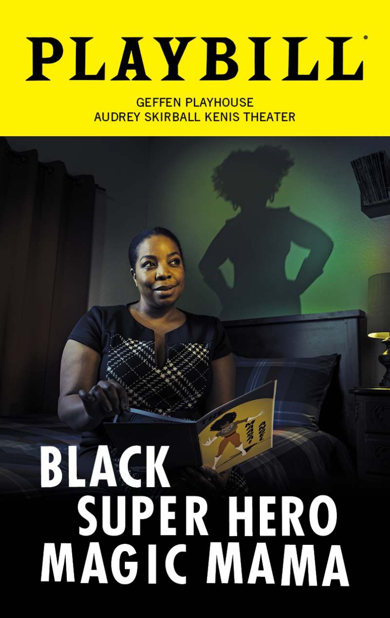 Black Super Hero Magic Mama Playbill